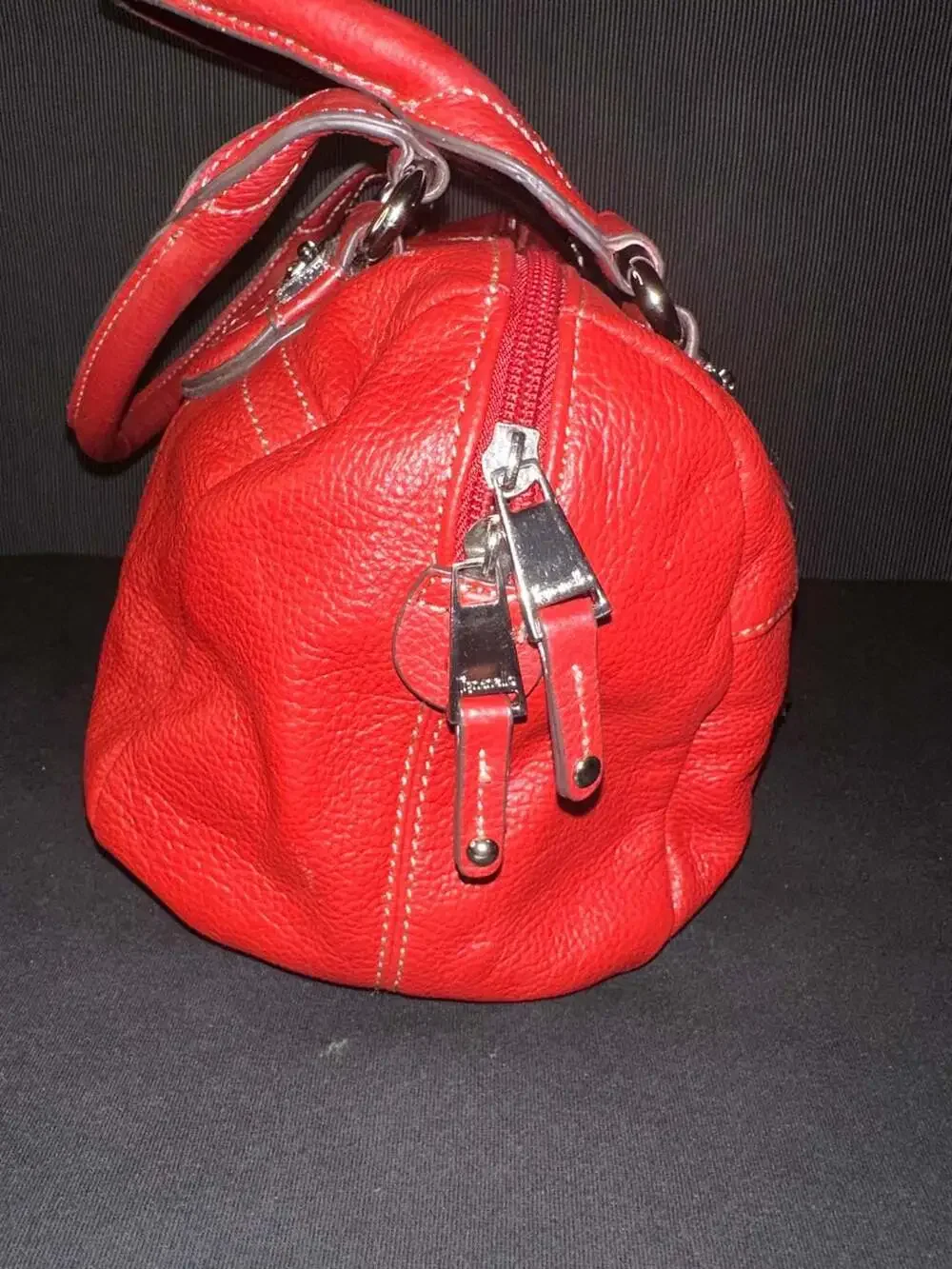 Tignanello satchel red